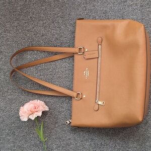 Coach Leather Tote Bag